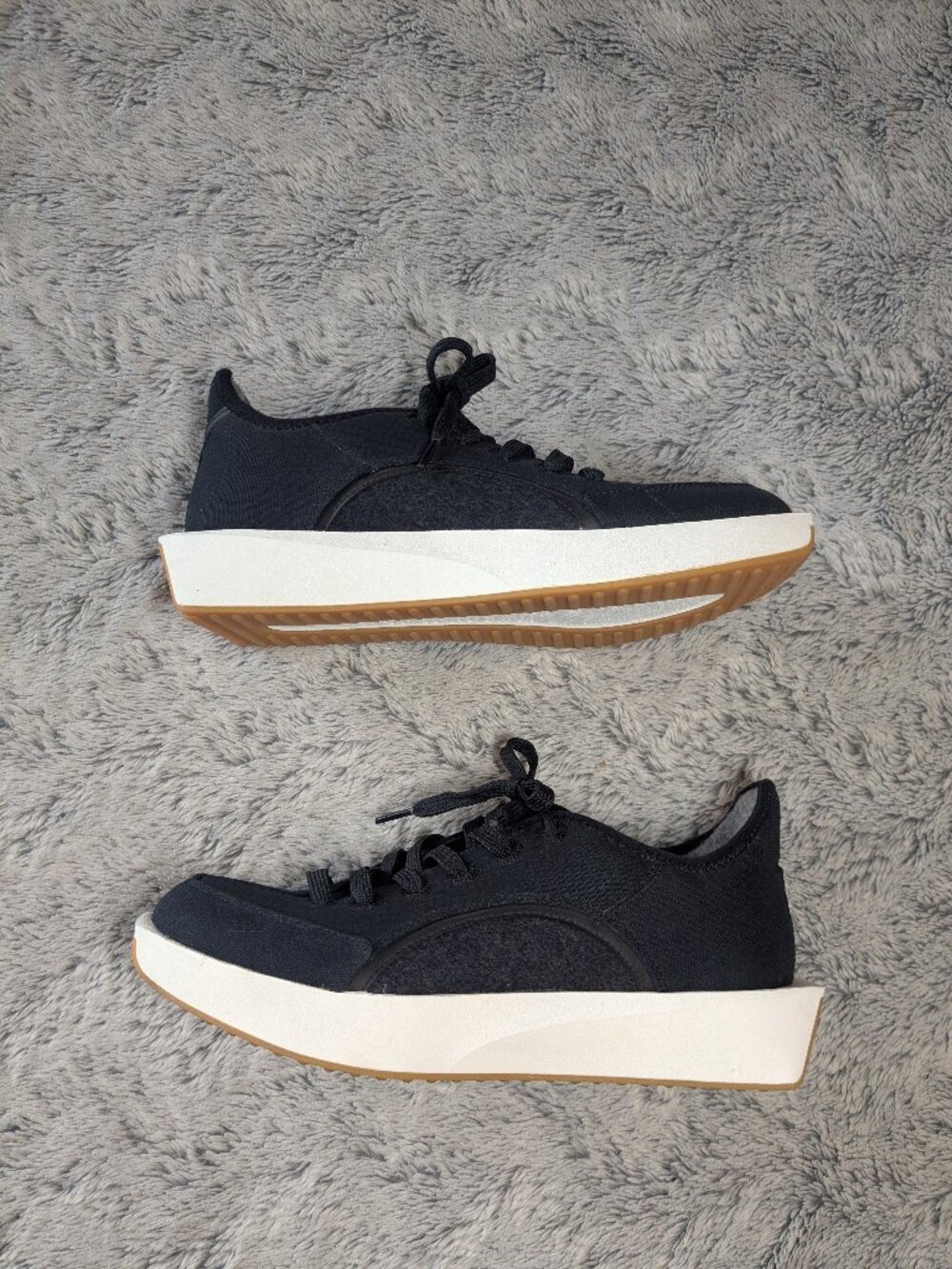 NEW Allbirds Black Risers Sneakers Men's Size 9